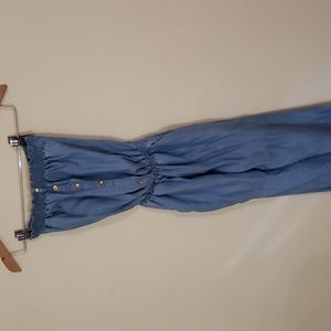 lightweight Denim jumpsuit